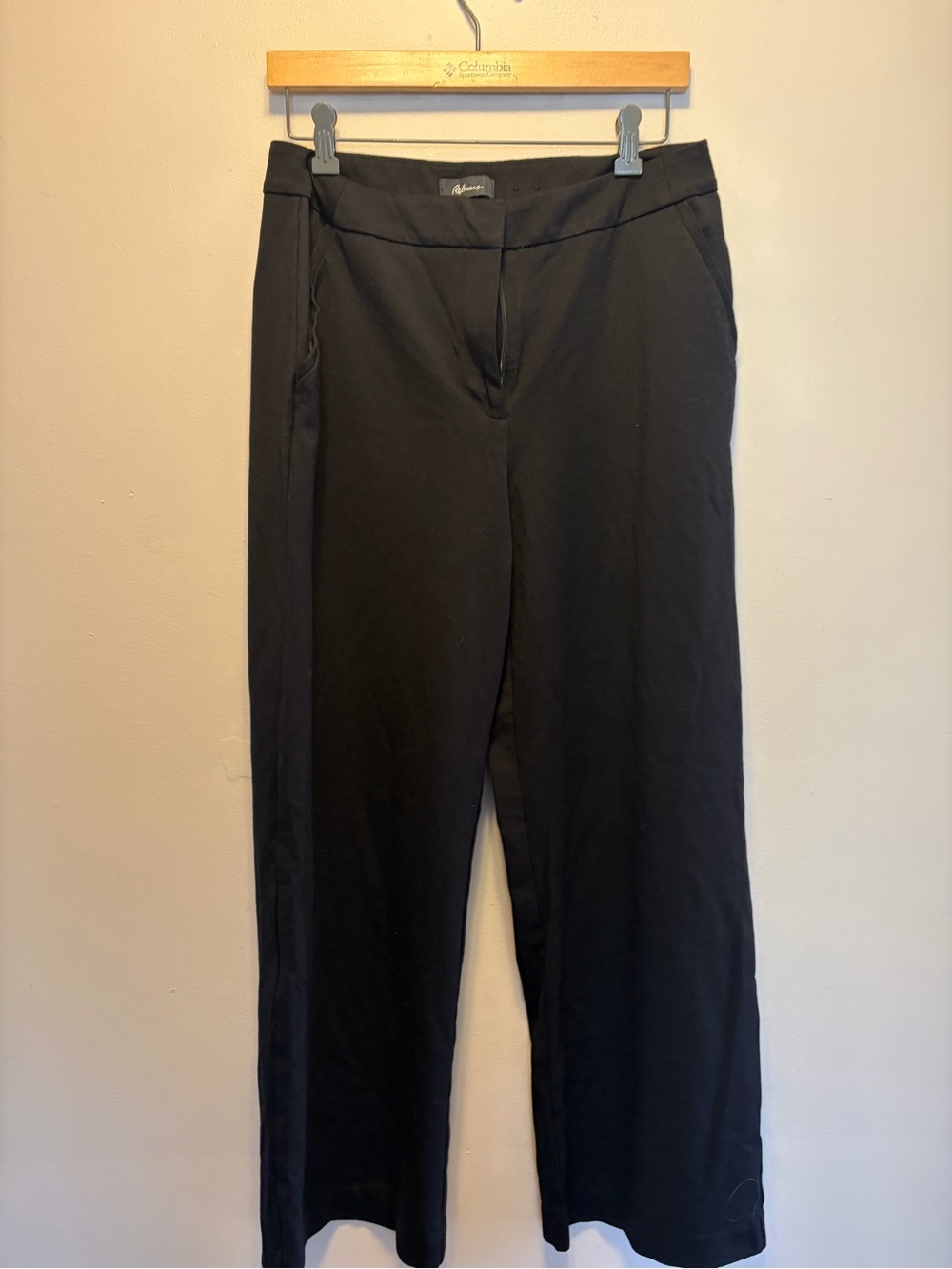 Reitmans Black Wide-Leg Women's Pants